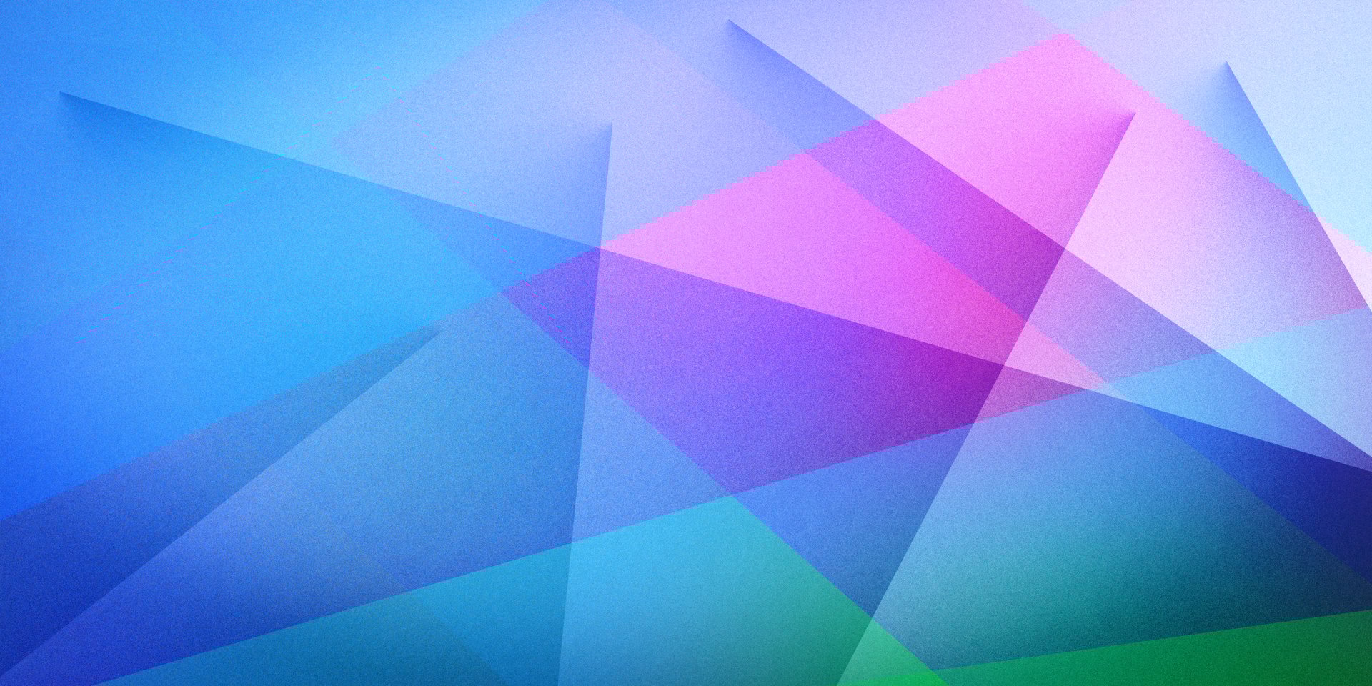 Dynamic multicolored geometric shapes stripes lines vectors an abstract grainy background with light mix blue pink purple green neon azure turquoise gradient. For design banners wallpapers templates