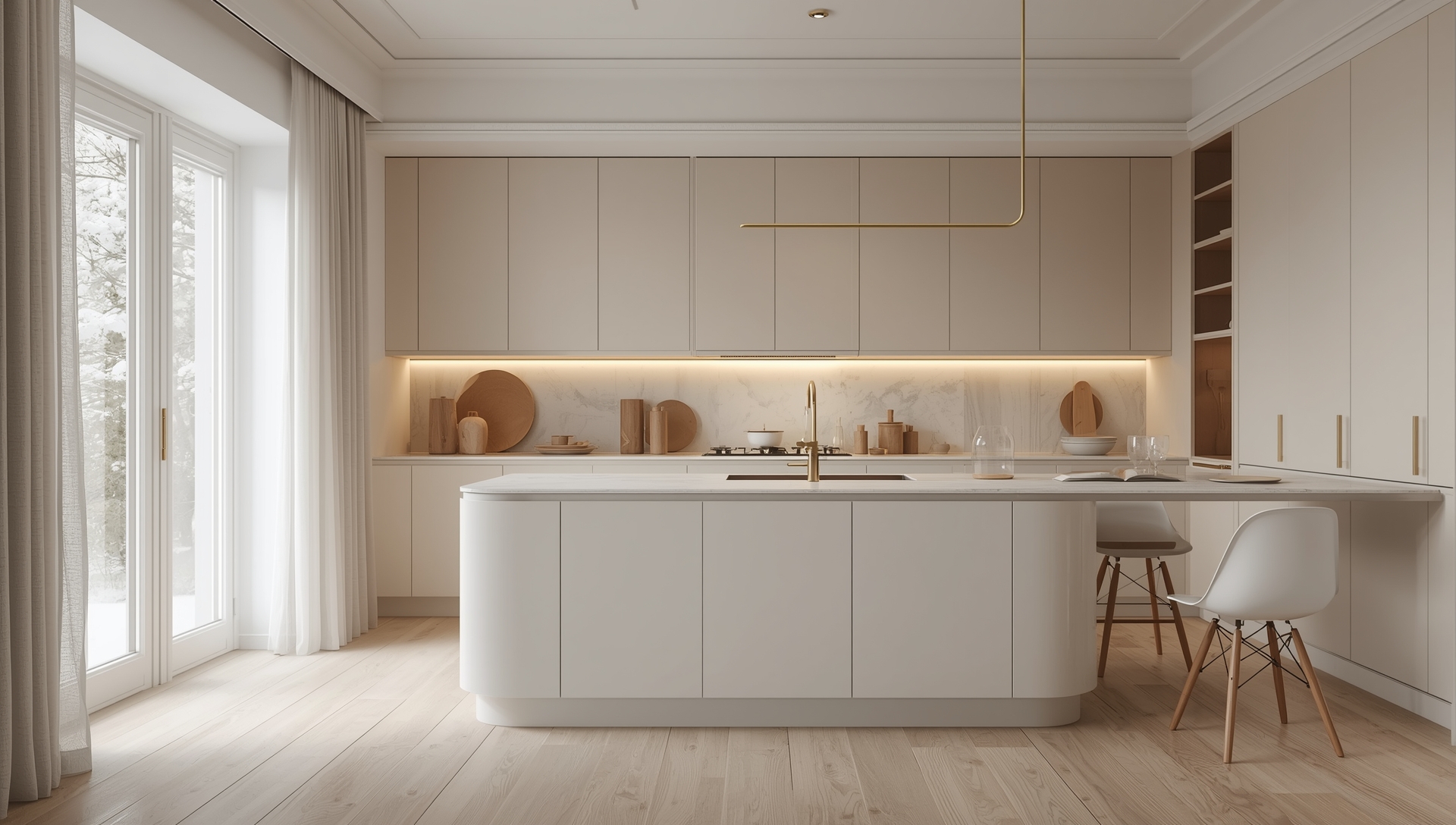 Rolig styling med keramikk og gjennomtenkte detaljer