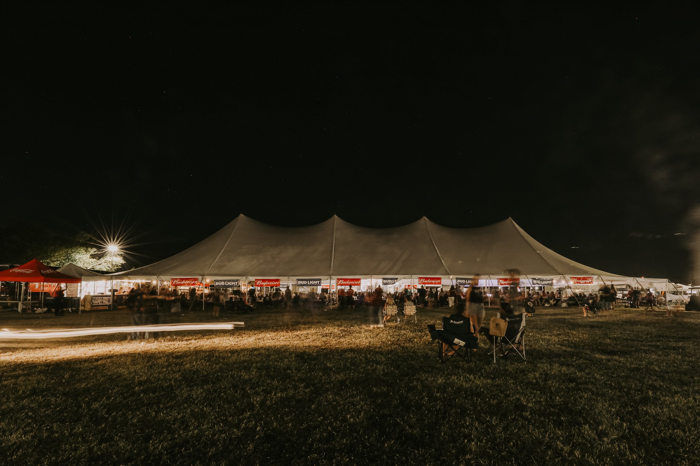 Crowd gathered at Scotfest festival