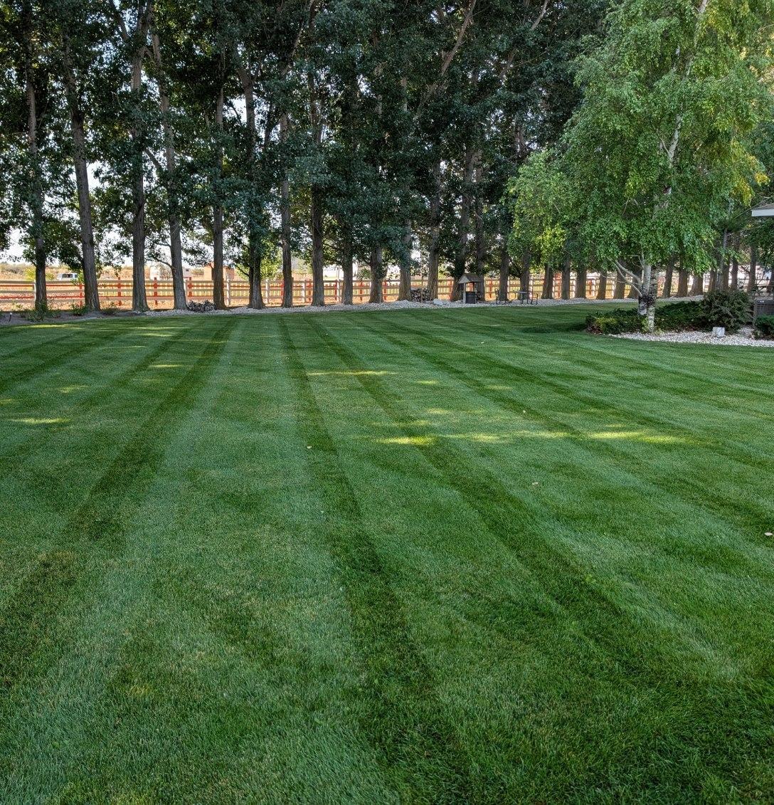 Finished mowing by Green Haven Landscaping