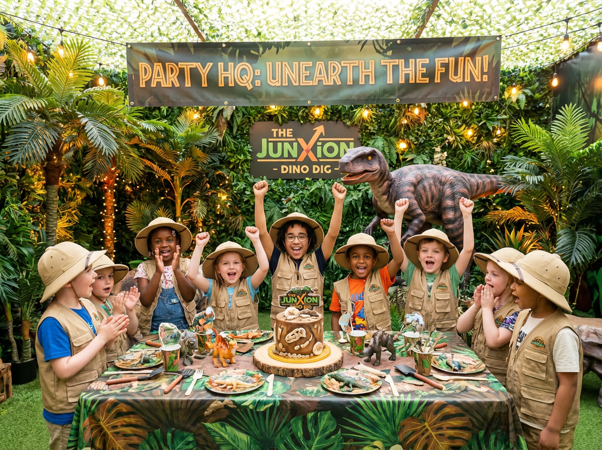 Dino Dig party experience