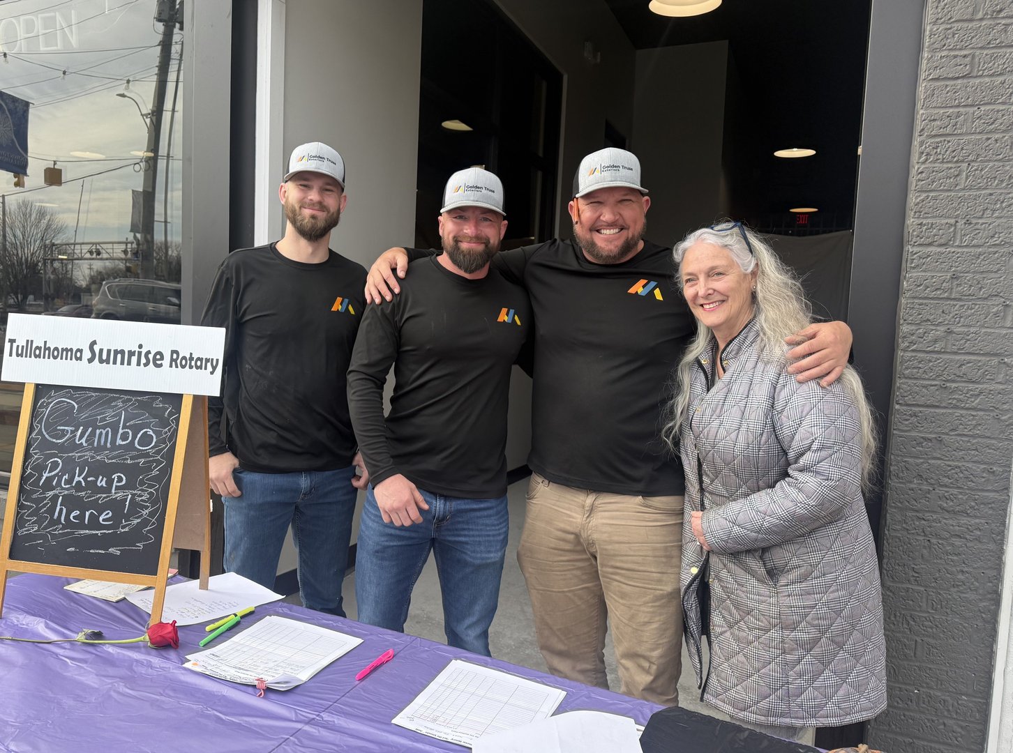 Golden Truss Exteriors team