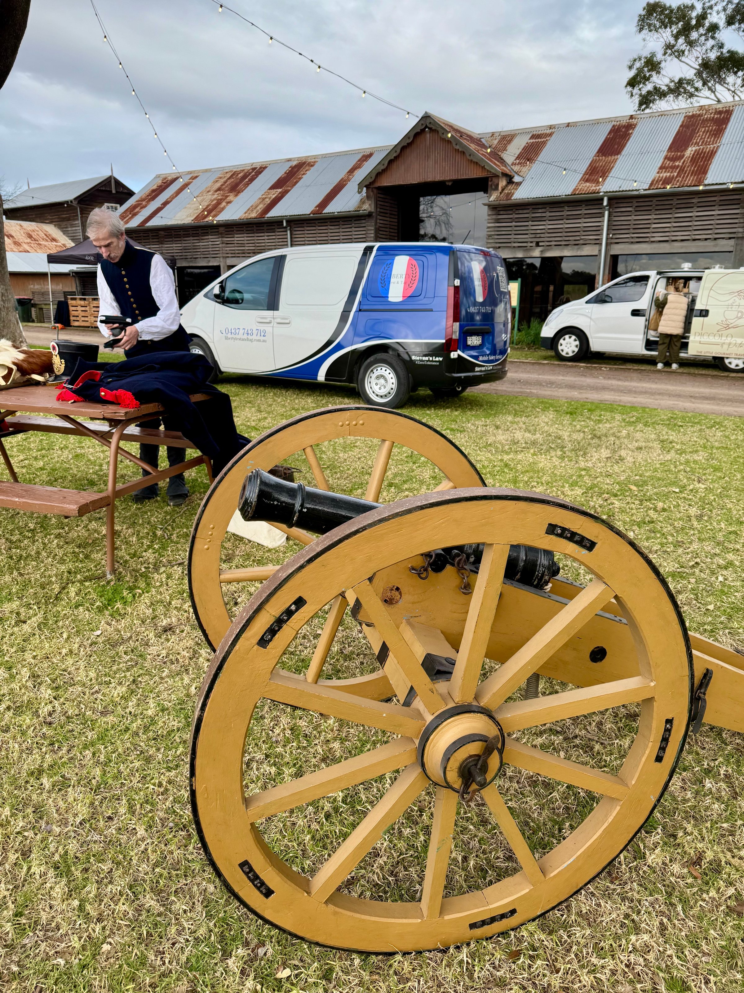 Electrical testing equipment and technician