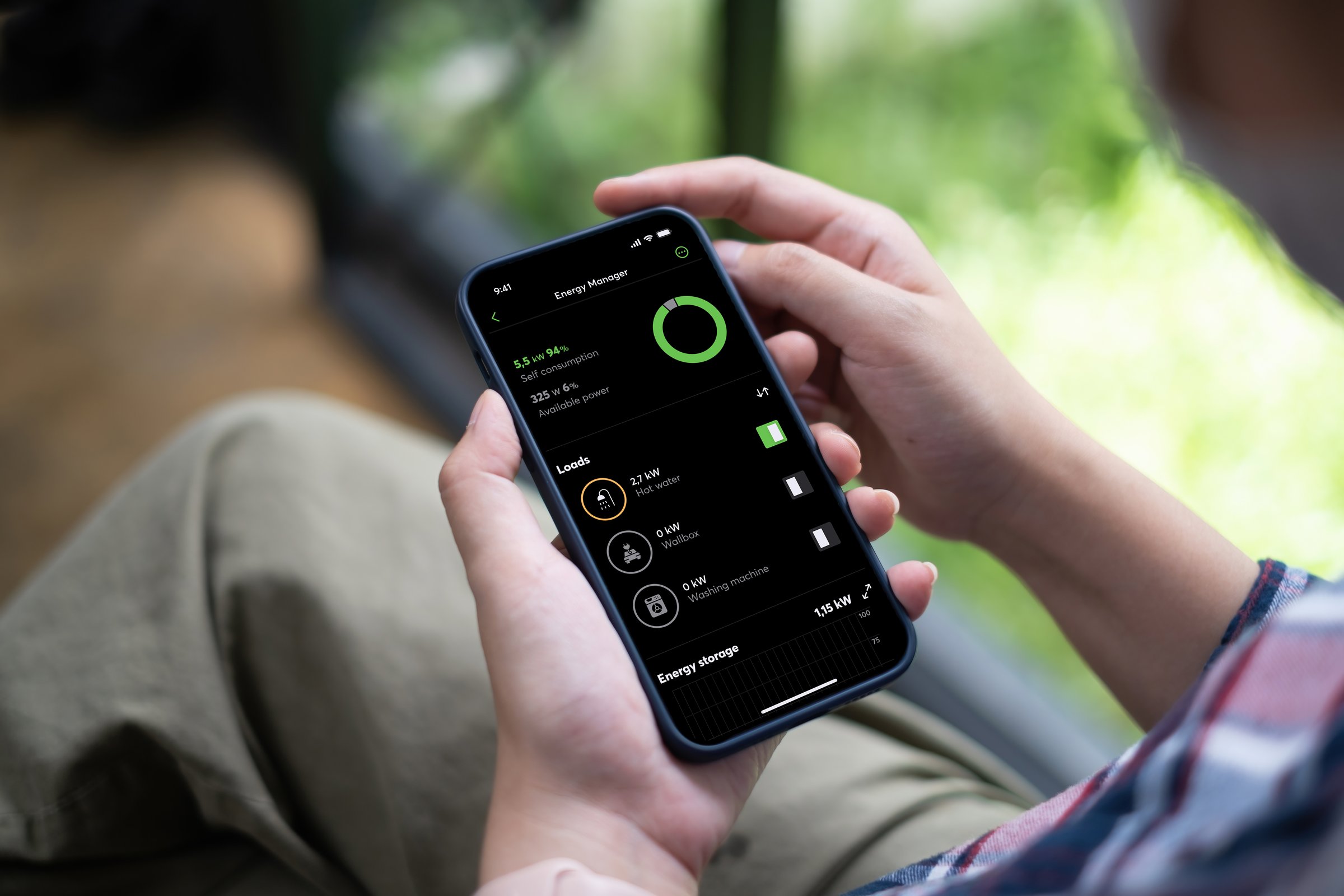 Loxone App Energy Monitor