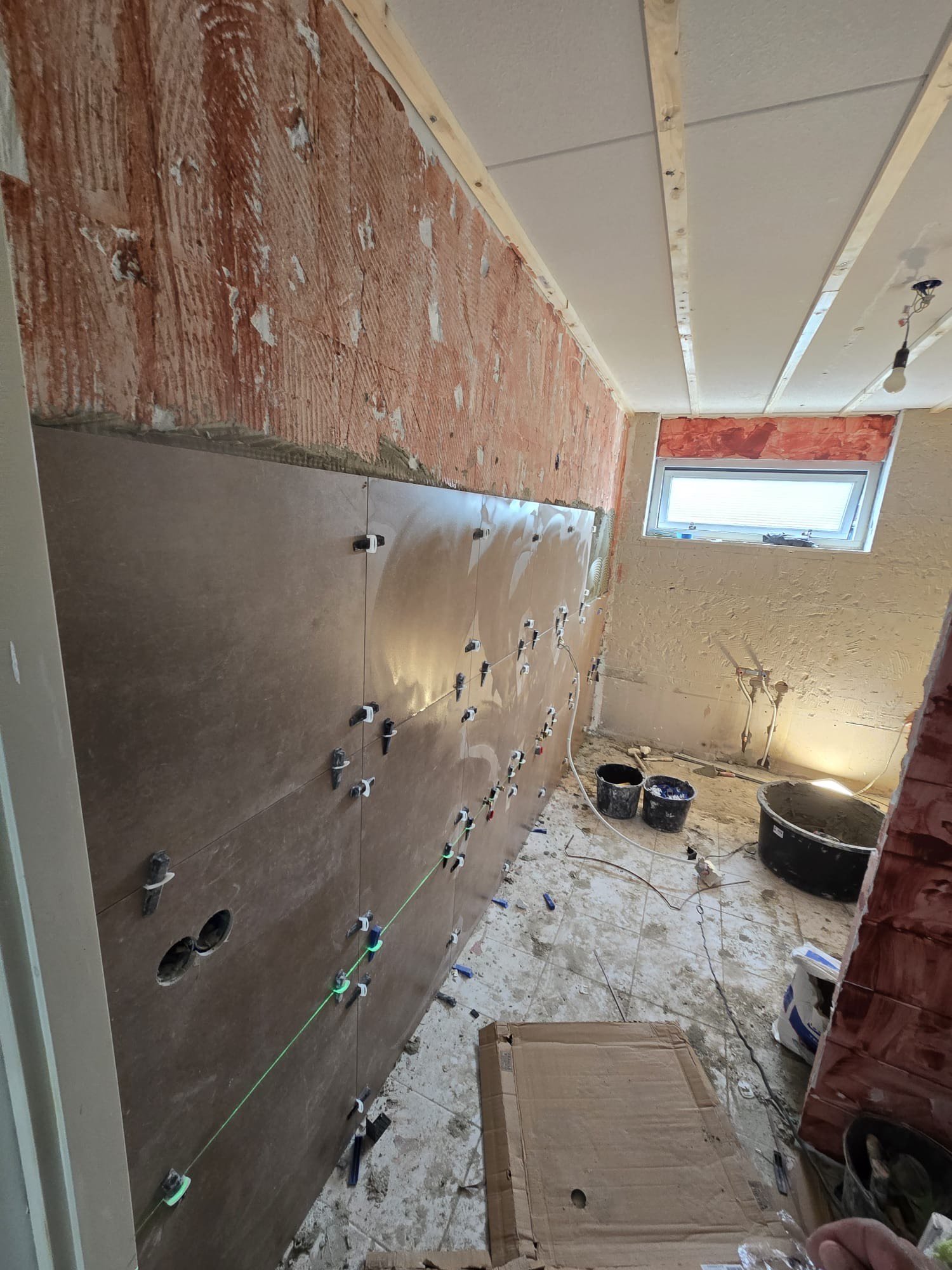 Badkamer voor renovatie