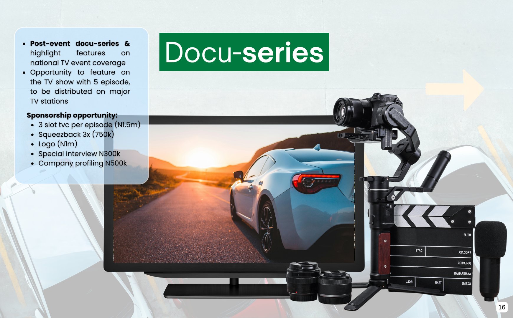 Behind the scenes coverage