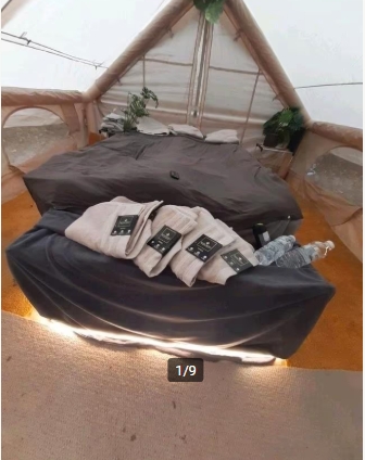 Mobile Air Home prestige tent interior