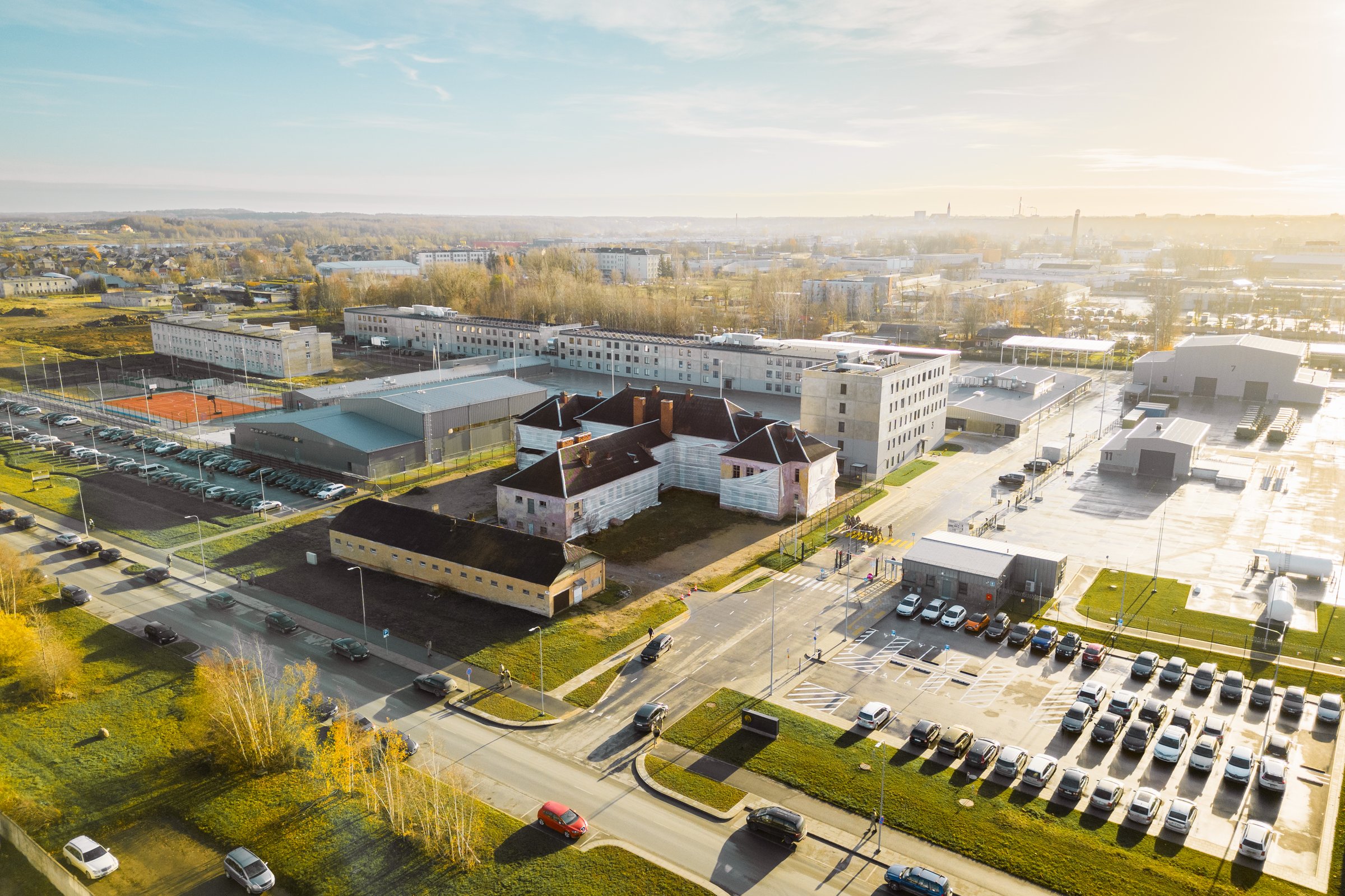 Military base facility