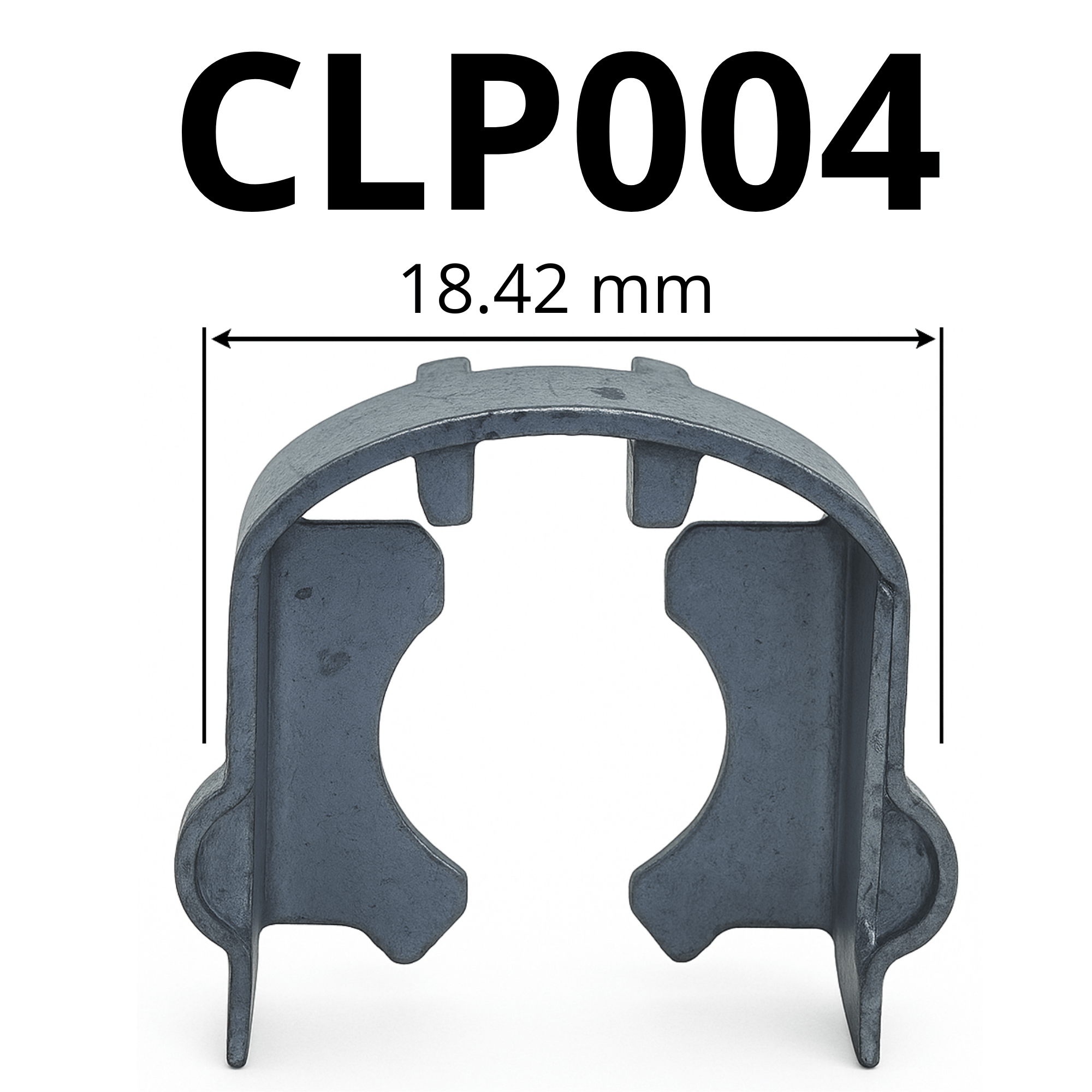 Clip metálico sujeción inyector Siemens