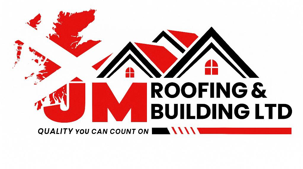 JM Roofing & Building Logo