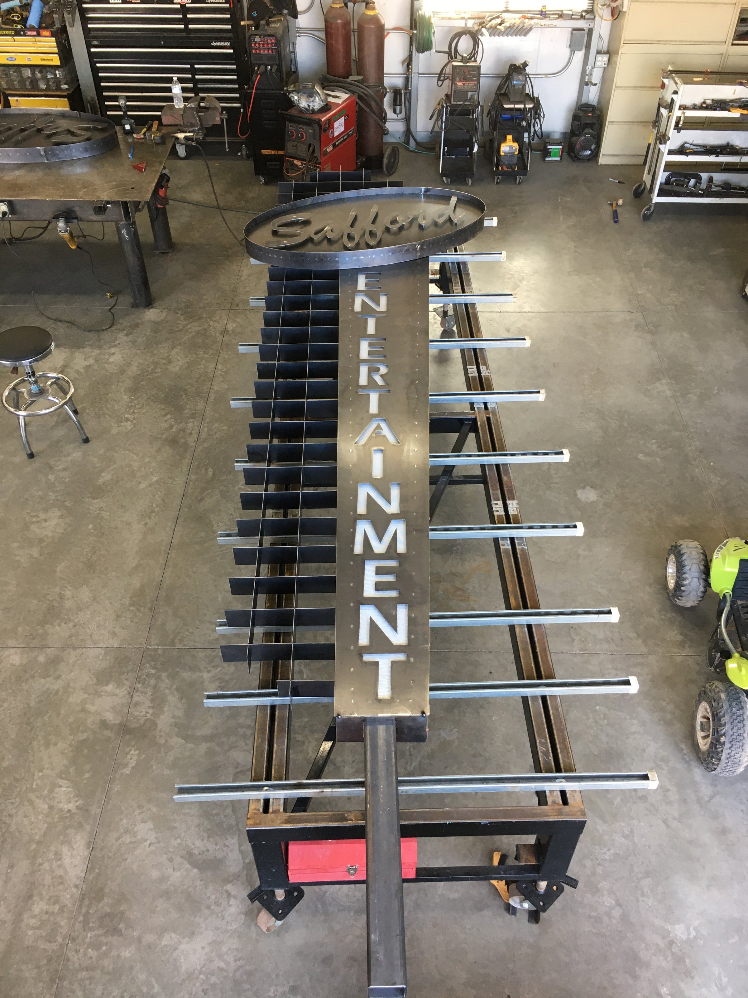 Commercial signage completed