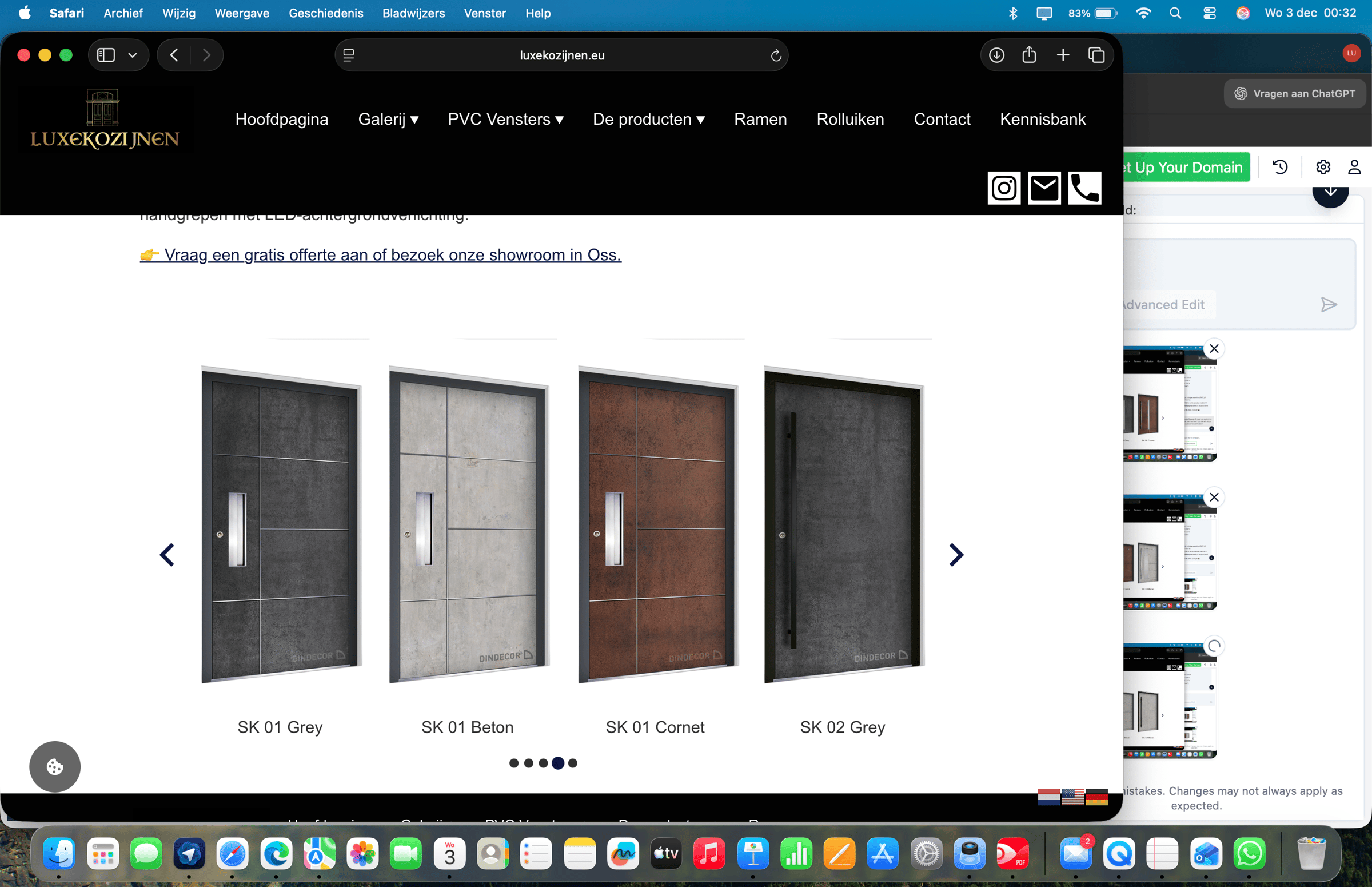 Ceramics Line Deur Model 4