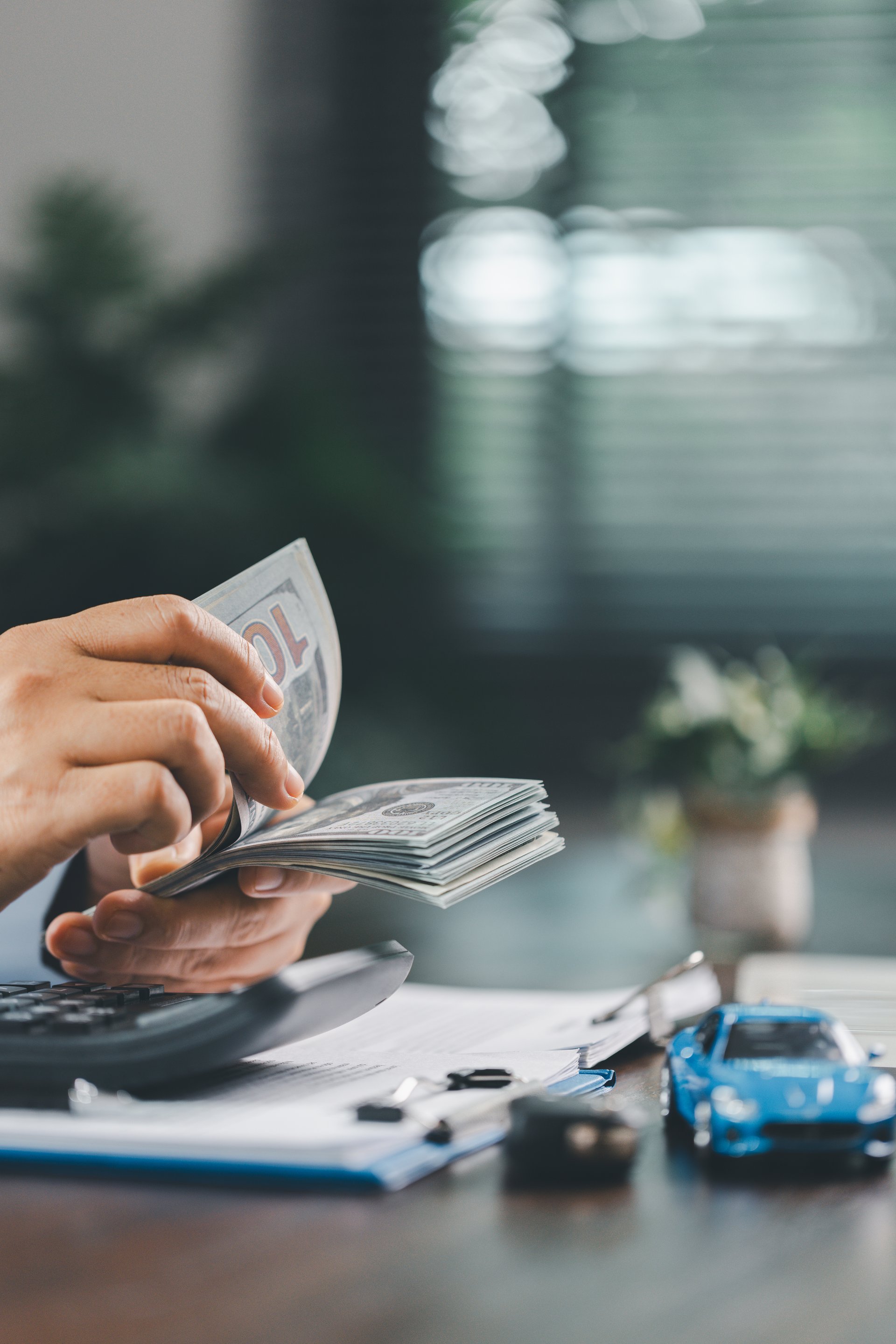 Concept of car finance