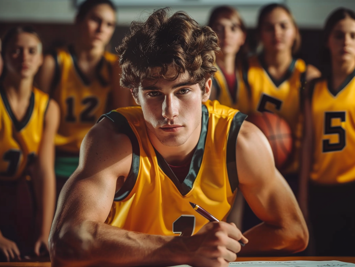 name image likeness with high school sports player