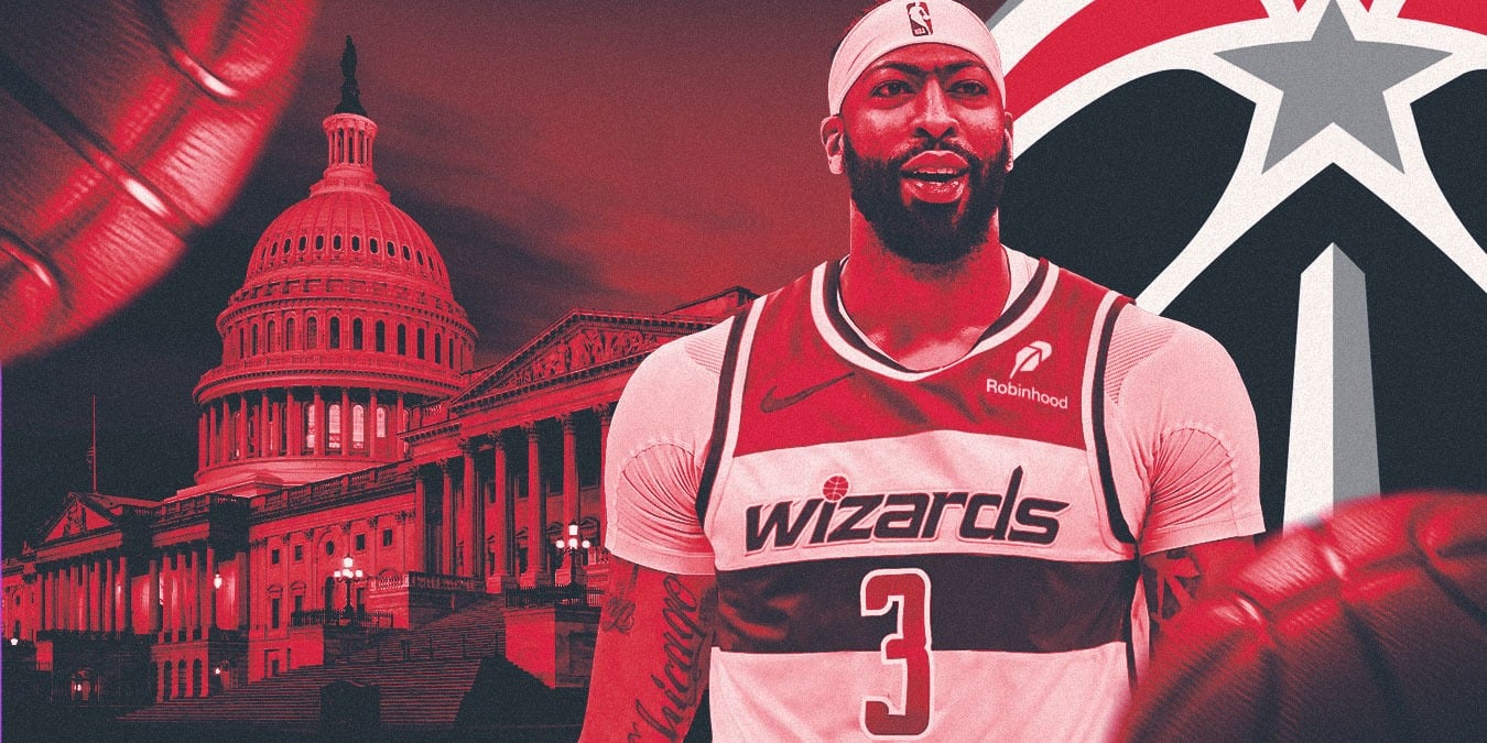 Anthony Davis in Mavericks jersey