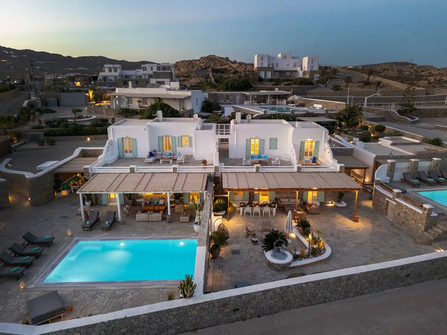 Villa Moira 1 pool area