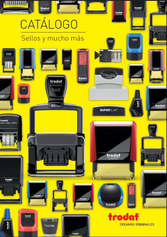 Catálogo de sellos Trodat portada