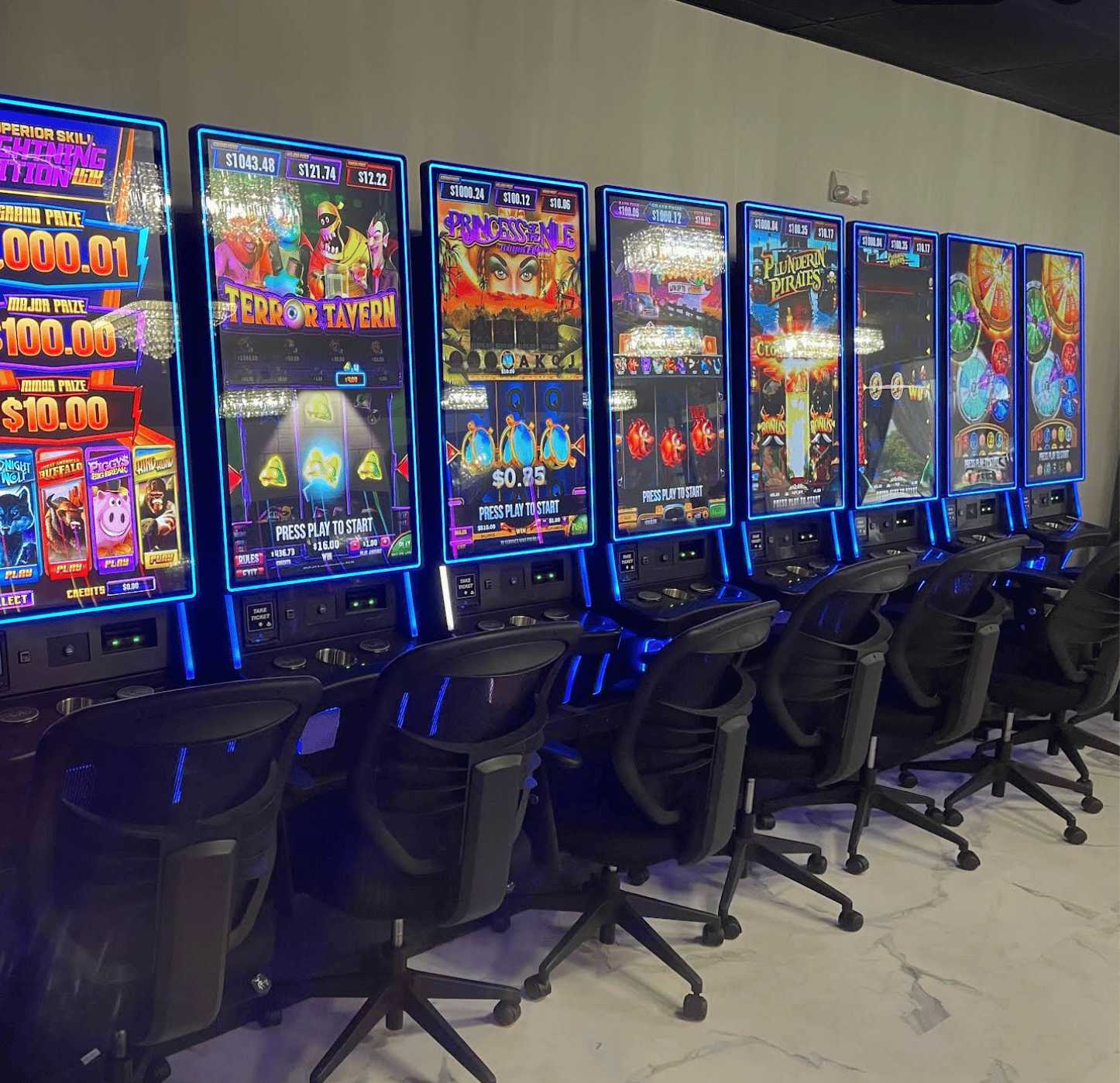 Lady Luck Skills Games Machines