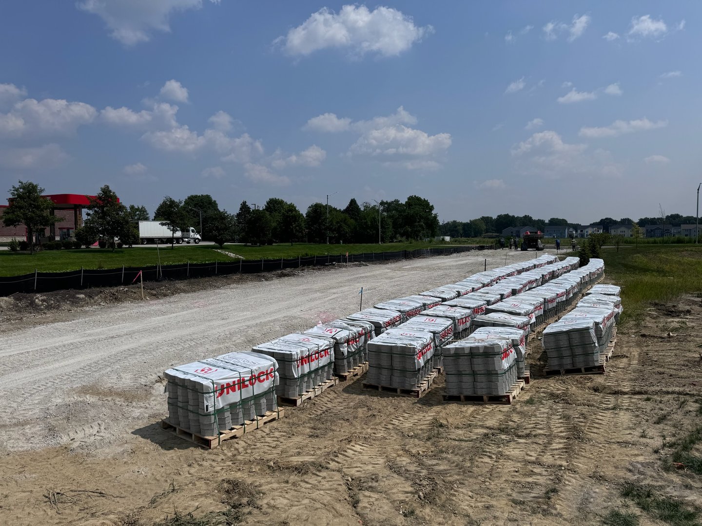 Site preparation and construction work