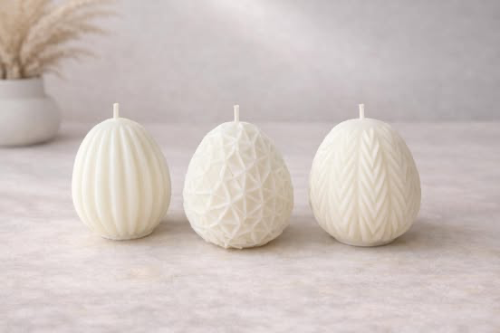 Zestaw 3 jajek wielkanocnych