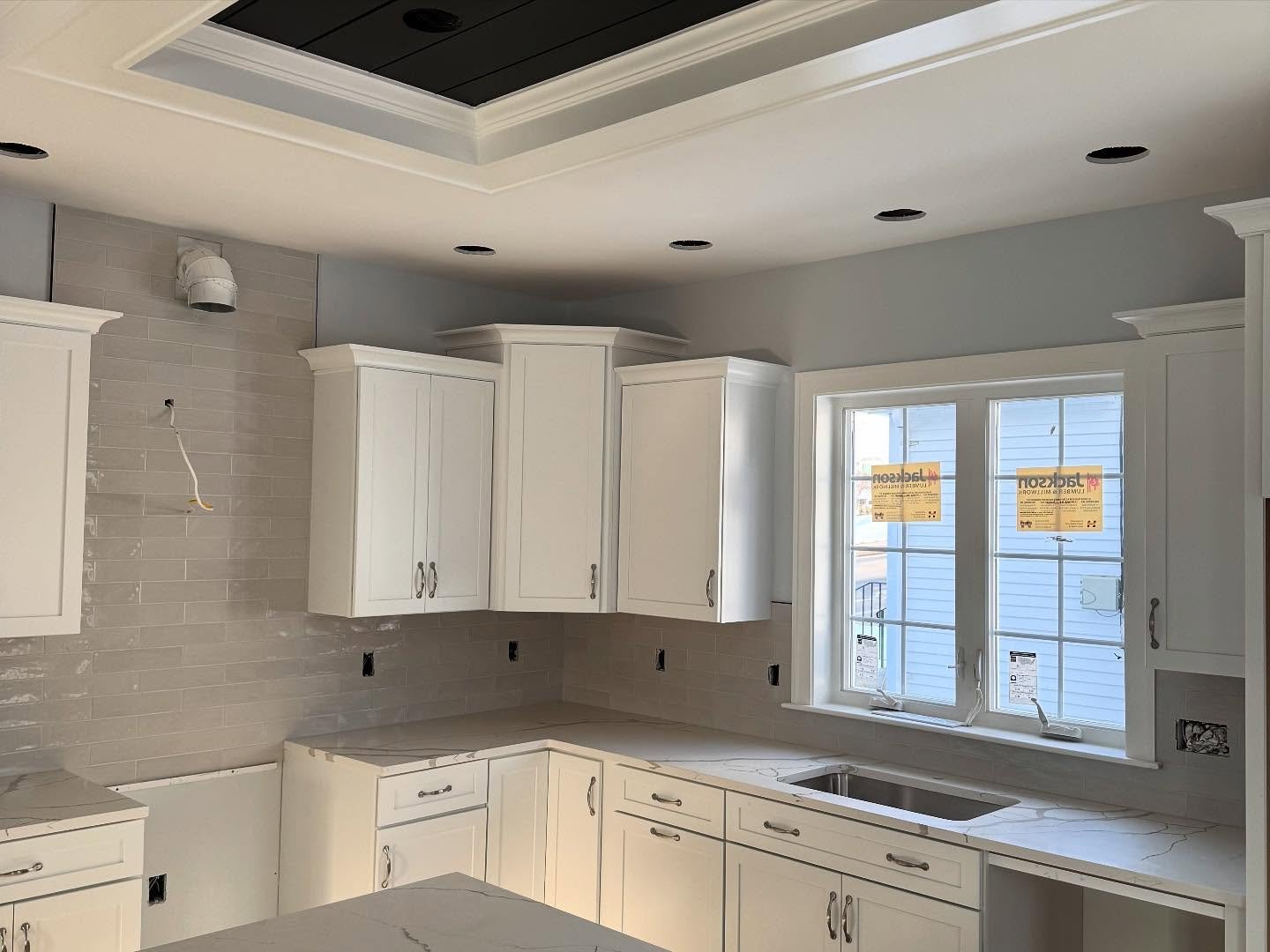 Kitchen remodeling in Toledo area – modern kitchen with updated appliances and storage