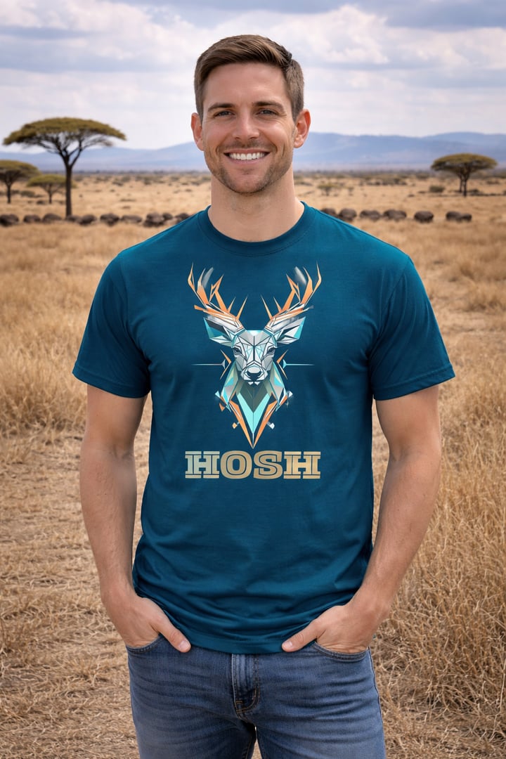 HOSH Buck Tee Airforce Blue