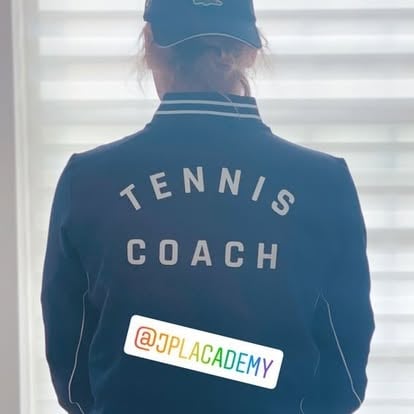 JP Lion Tennis Coach - Professional coaching in action