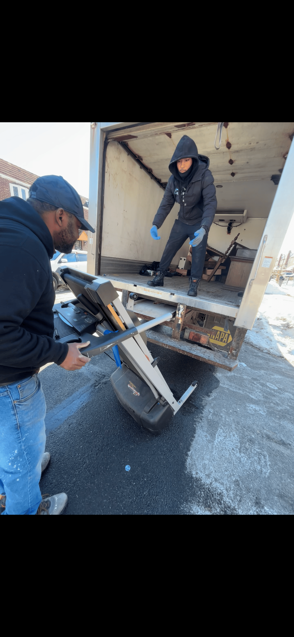 Completed junk removal project