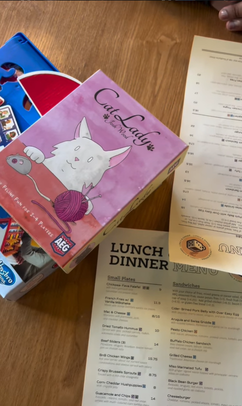 The Board and Brew interior