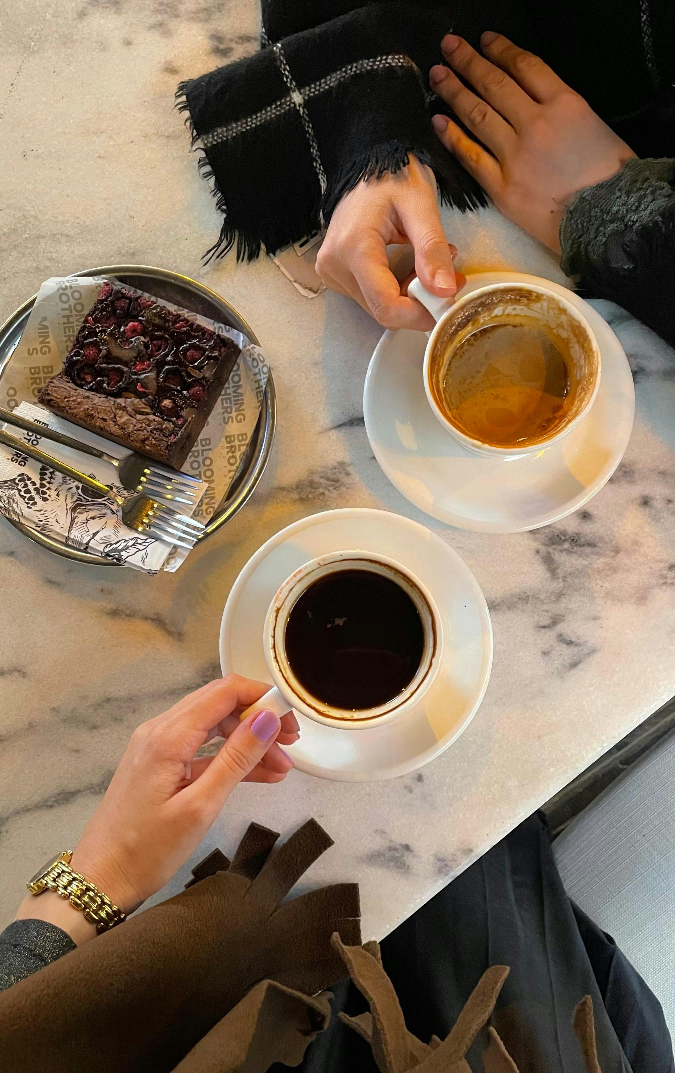 Professional networking conversation