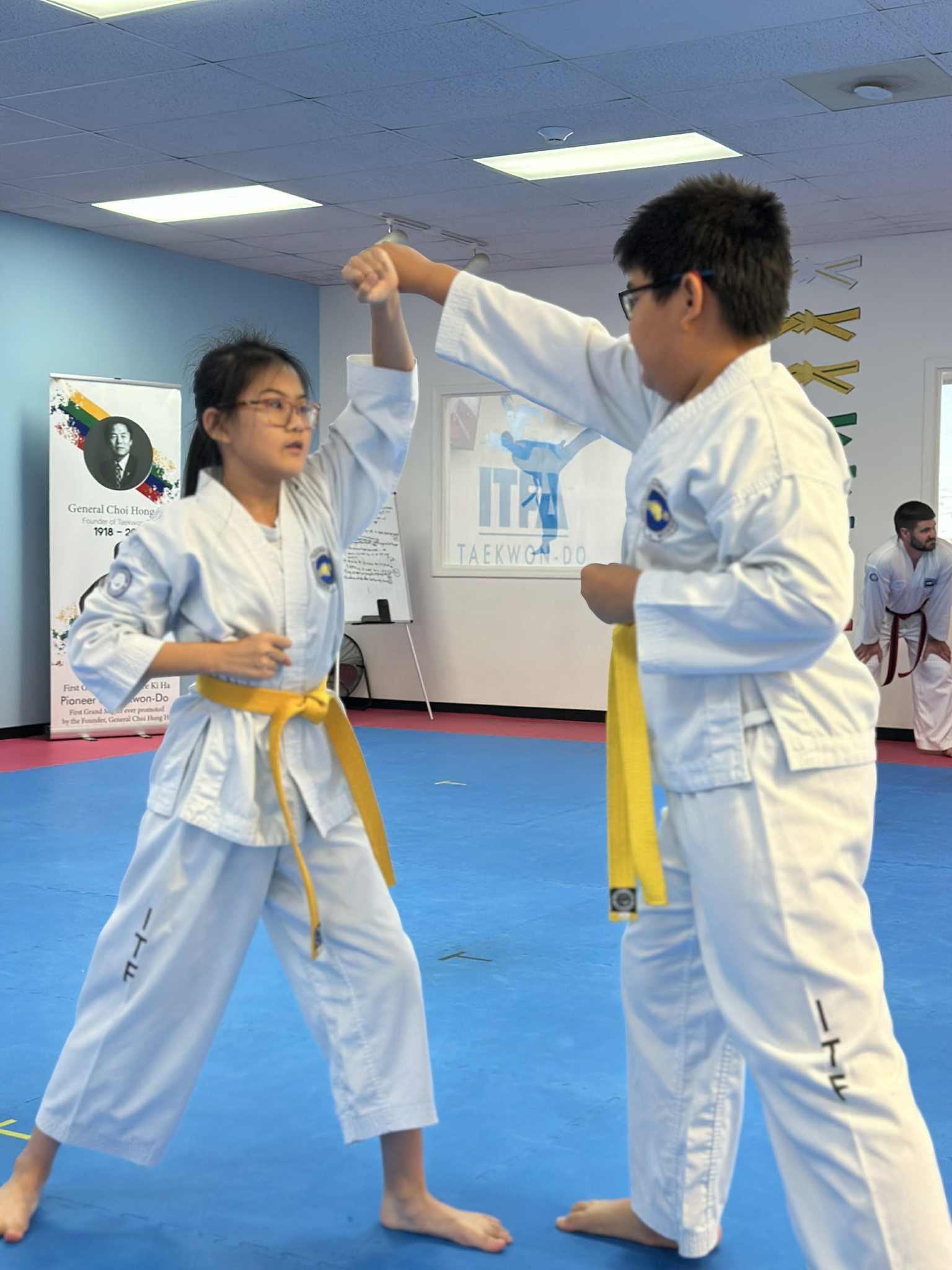 Students in training