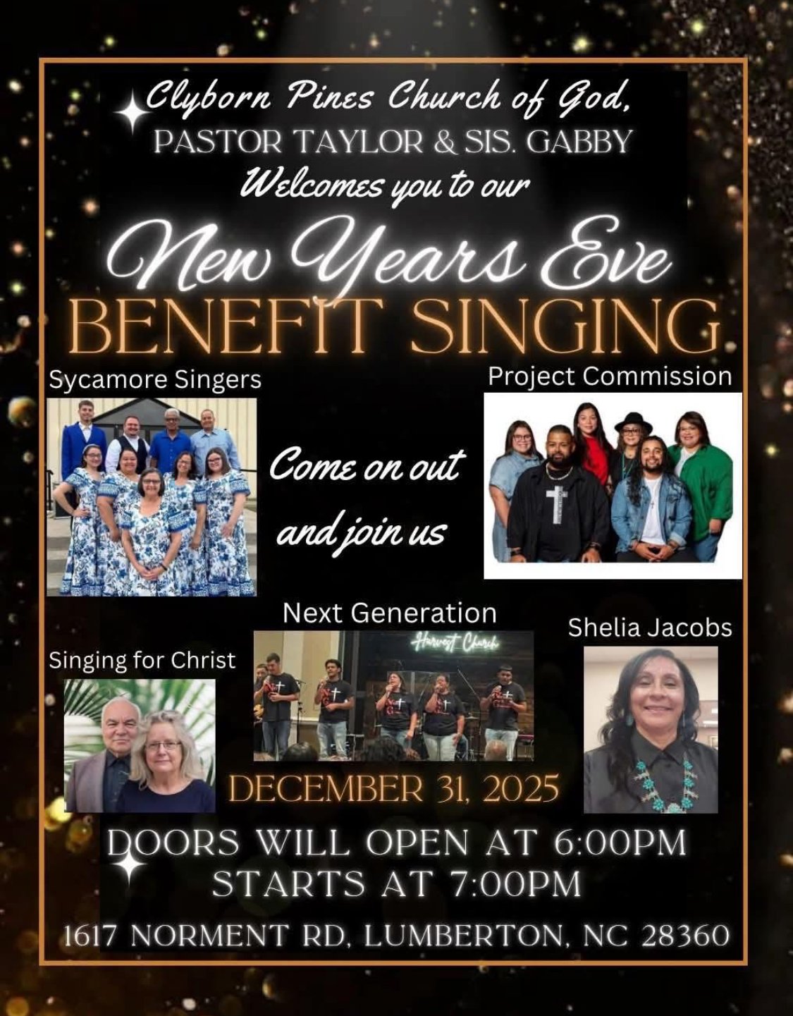 New Year's Eve Singing