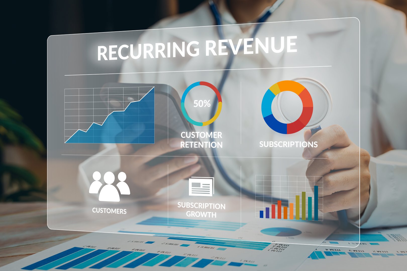 Revenue growth chart