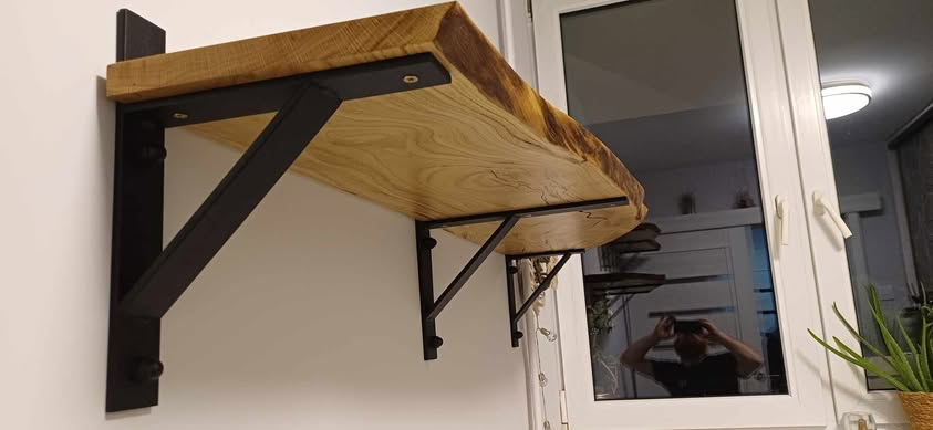 Półka z naturalną krawędzią 5