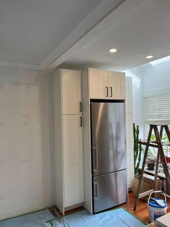 After - Hallway after painting