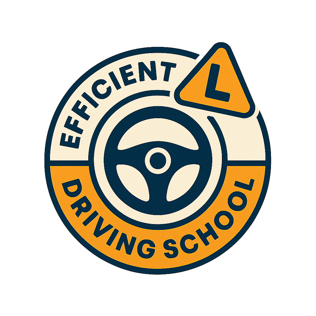 Efficient Driving School Logo