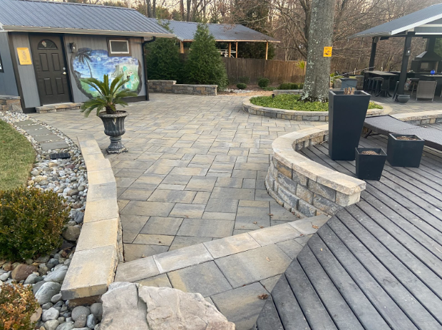 Paver installation project