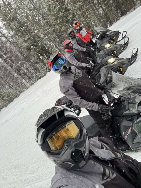 Snowmobile adventure