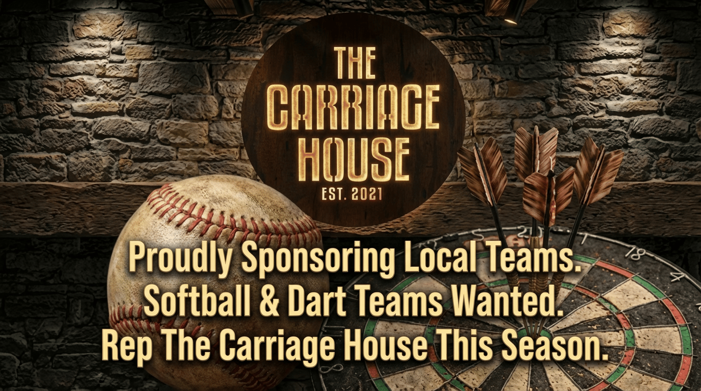 Softball and Dart Team Sponsorship