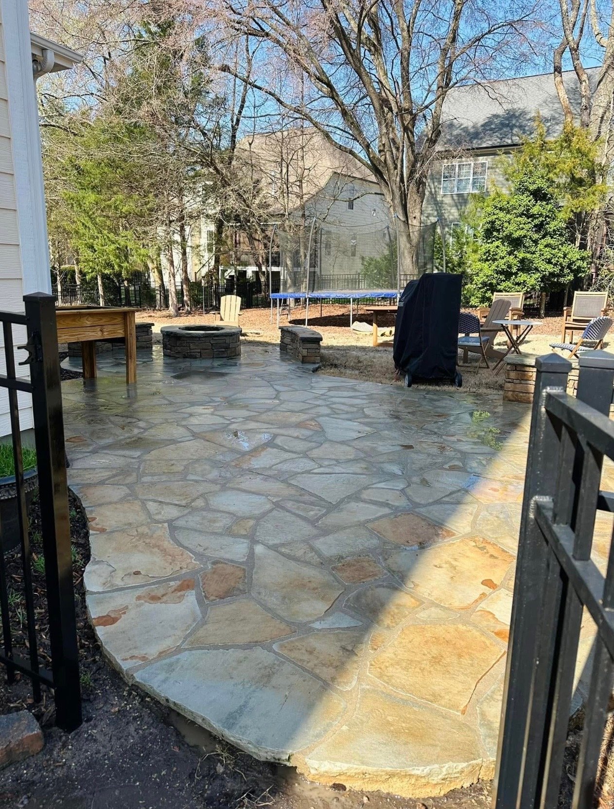 Patio cleaning