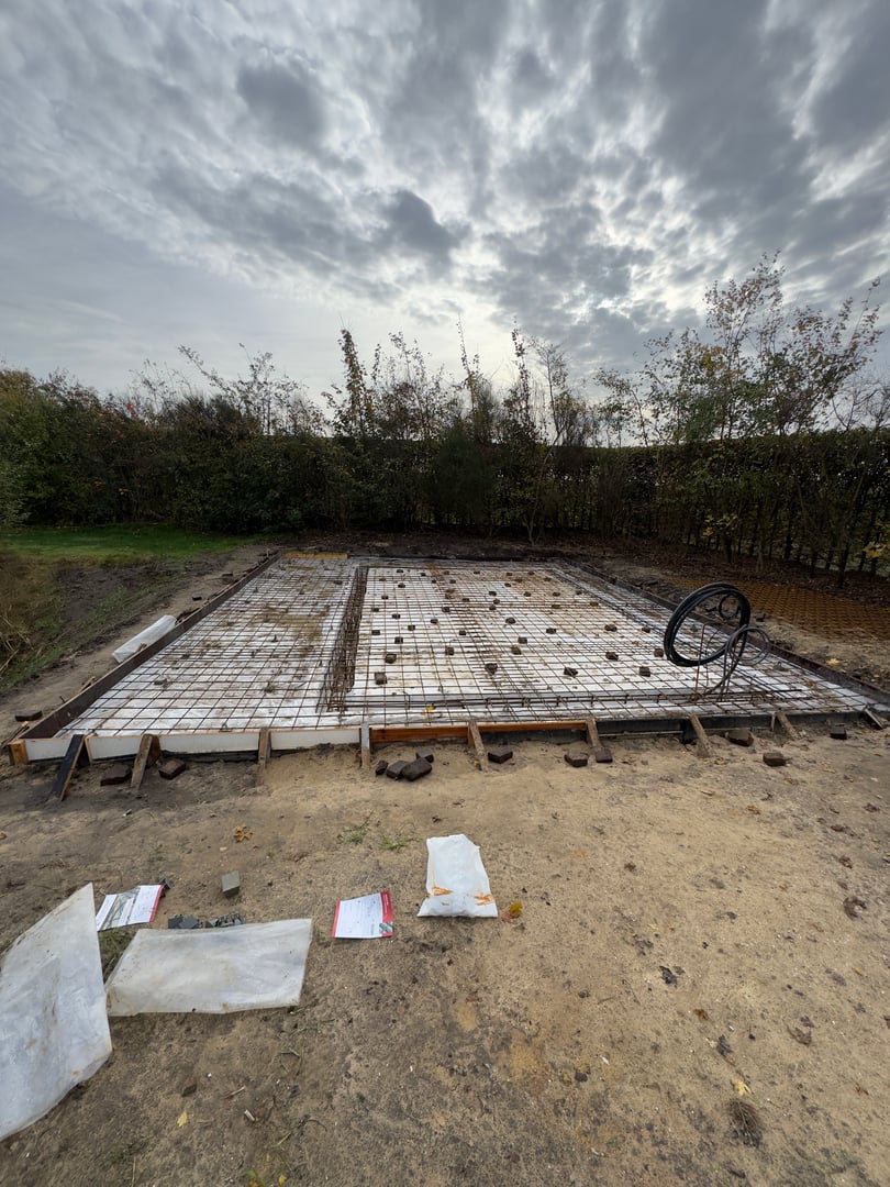 wapening betonvloer uitbouw oss fundering betonplaat