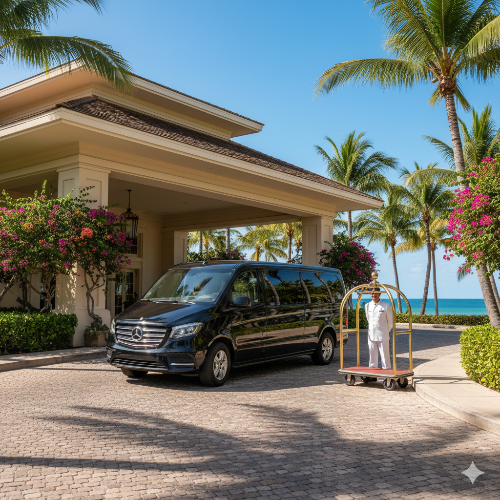 Luxury hotel transportation service