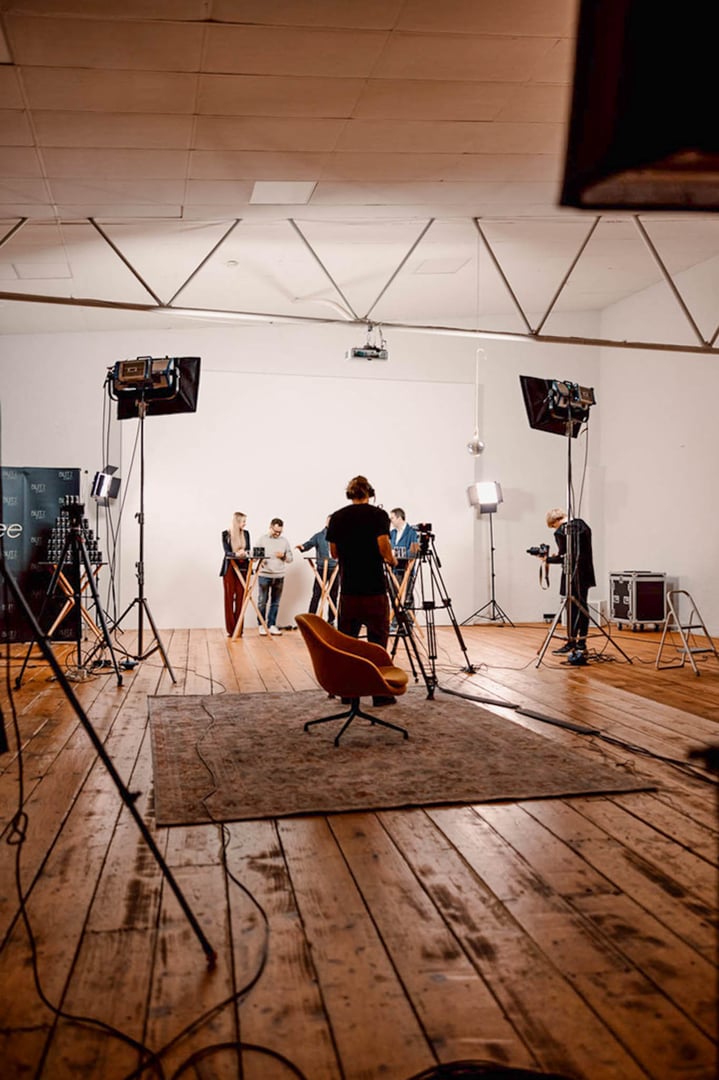 netflix videoproduktion durch 3f group im g3 studio münchen