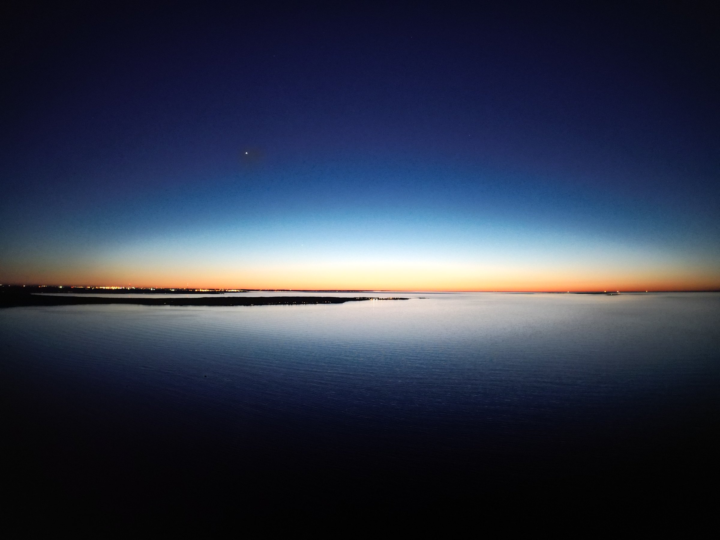 Modern architectural building with sunlight