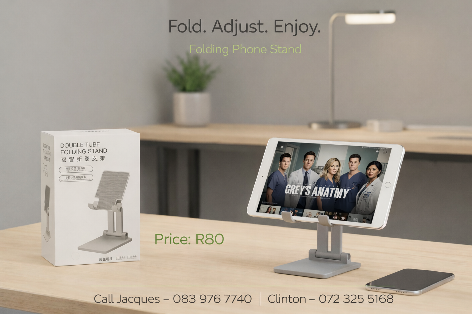 Adjustable Phone Stand - R80