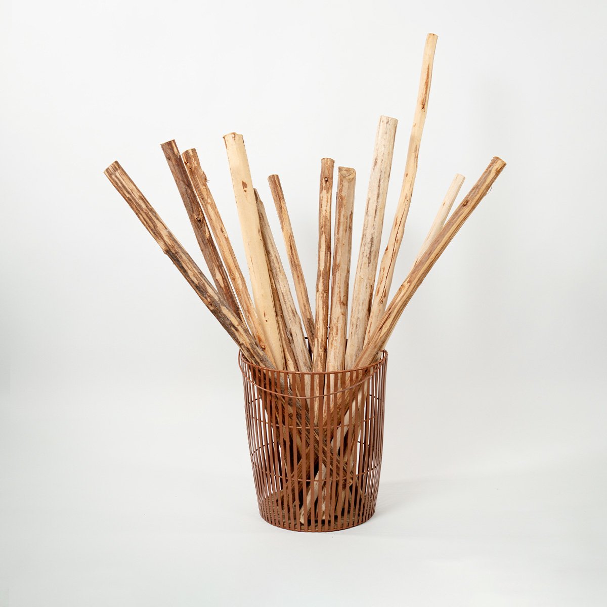 Palos de madera para macramé