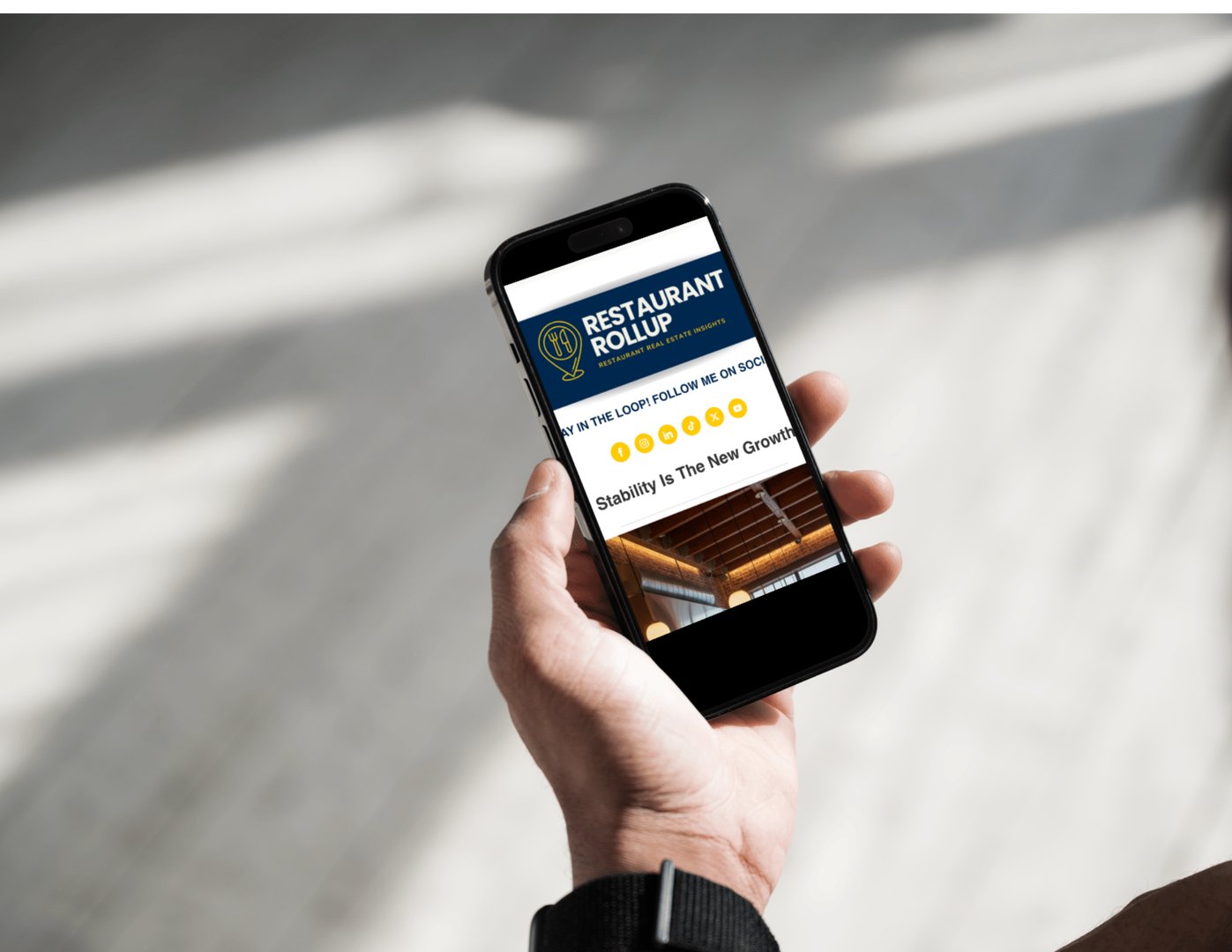 Stay In The Loop - Restaurant Real Estate Updates