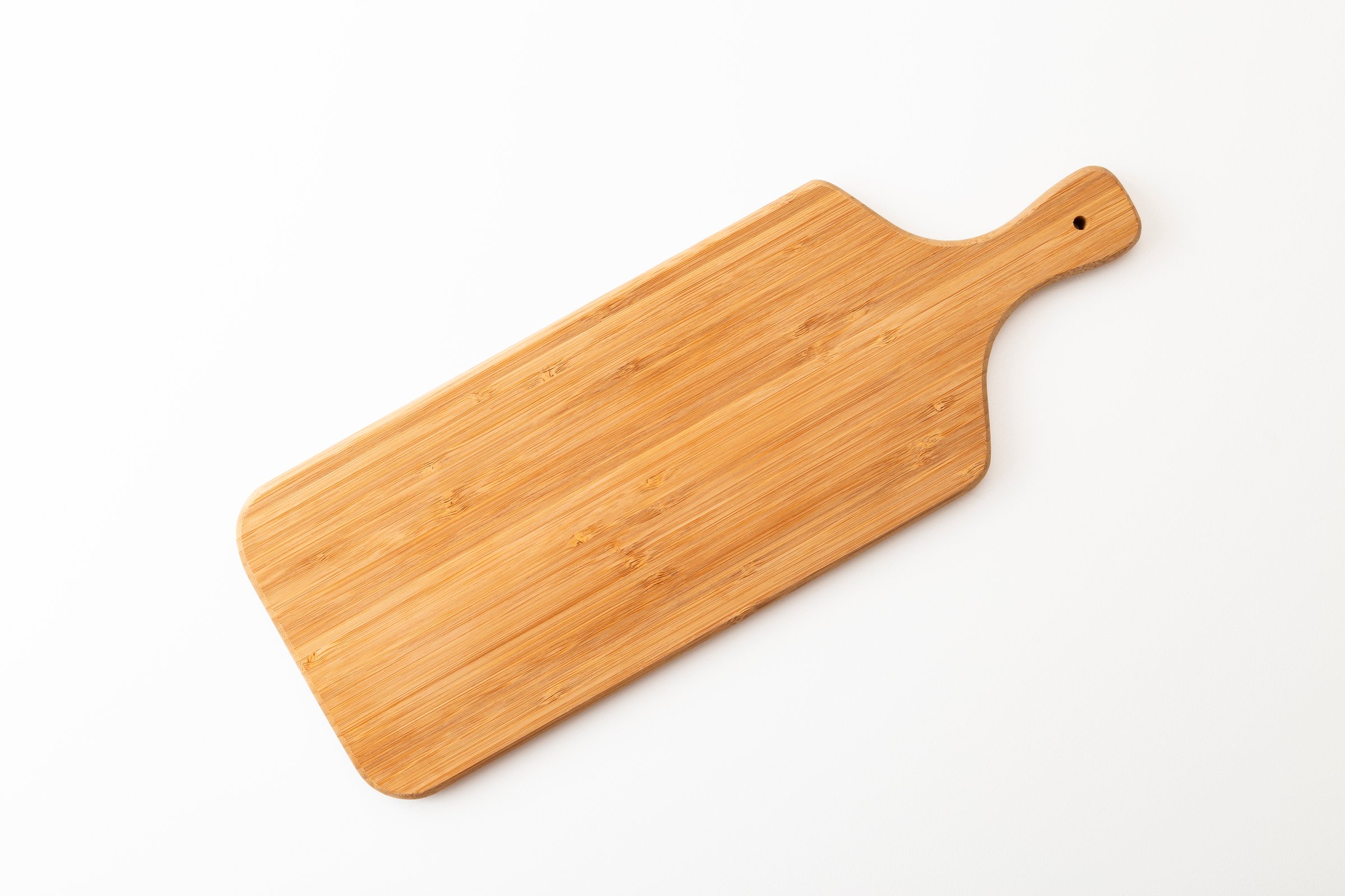 Cutting board on a white background.