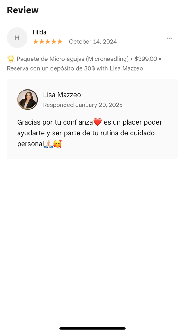 Testimonio real de cliente