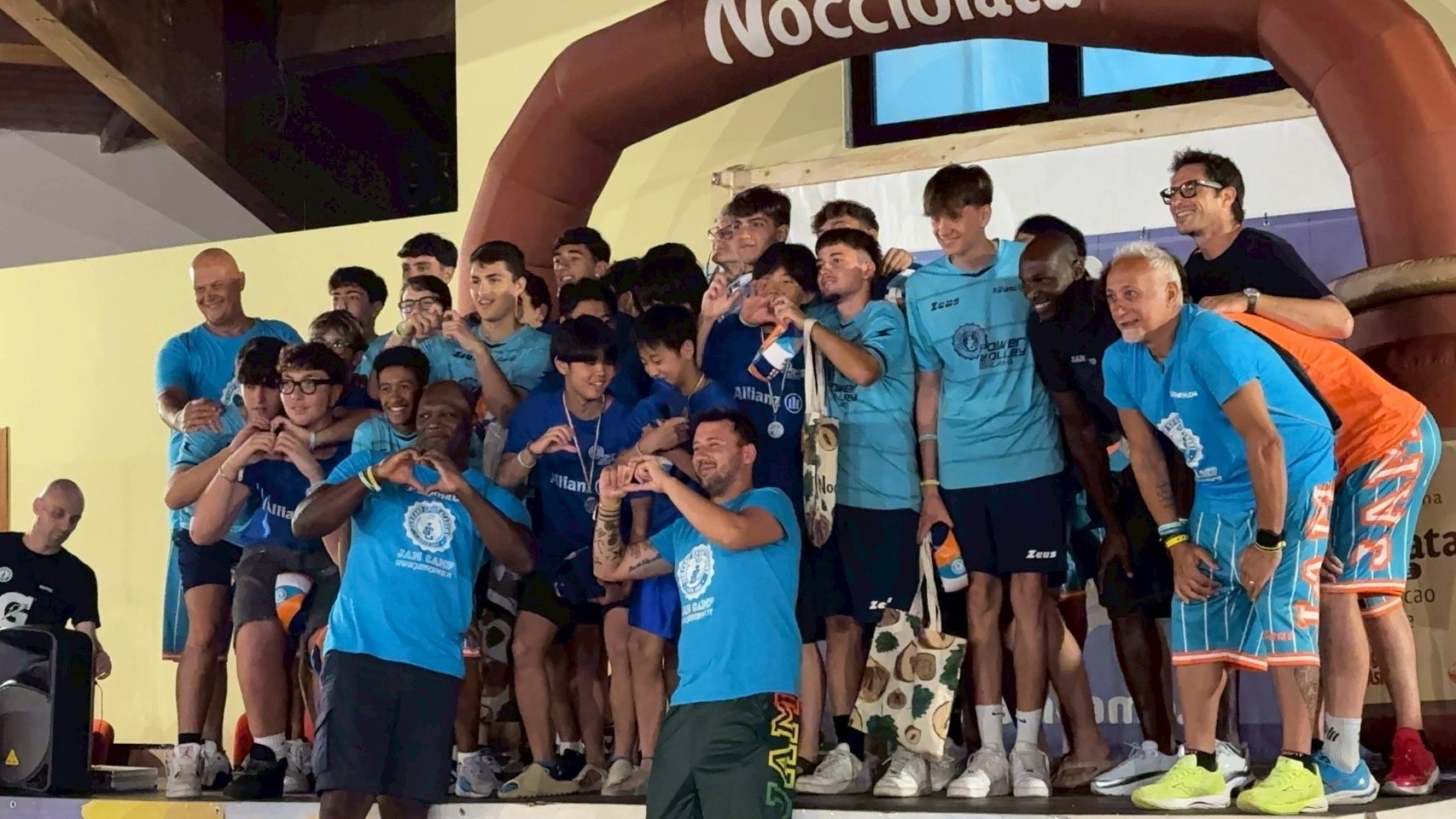 イタリア・サマーキャンプ ベストリベロ賞